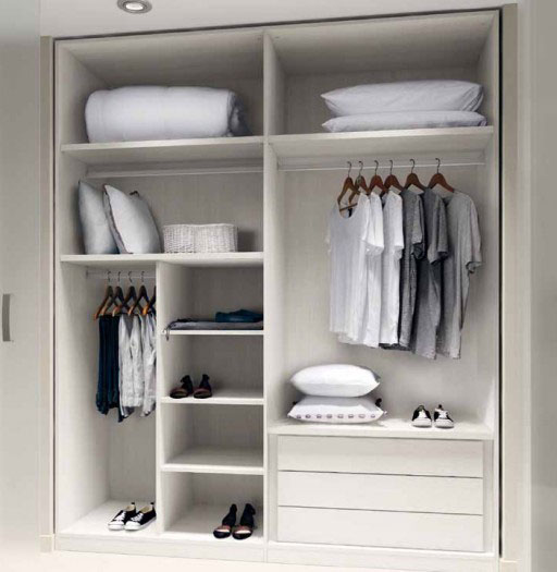 Ideas para organizar el dormitorio. En Kibuc puedes personalizar los interiores de armarios