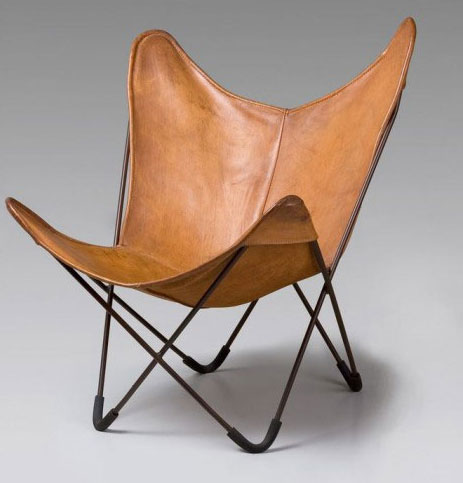 Museo del diseño de Barcelona. La mítica silla Butterfly bkf