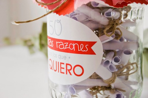 DIY San Valentín del blog Decorar en Familia