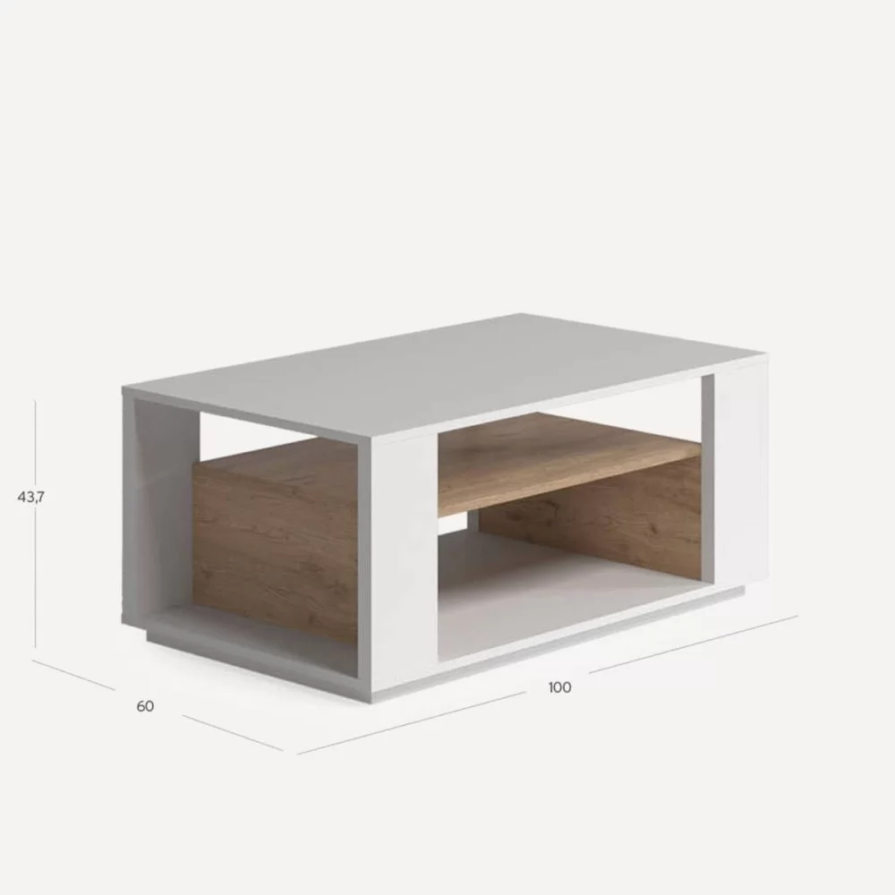 Mesa de centro Match 100cm