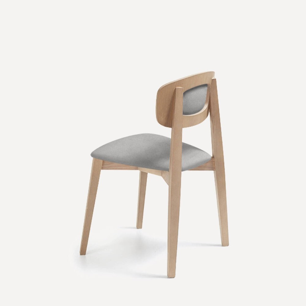 Silla Craft tapizada pata Oslo