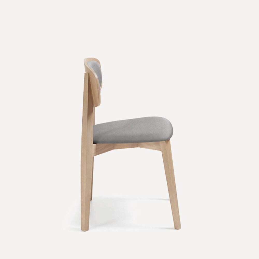 Silla Craft tapizada pata Oslo