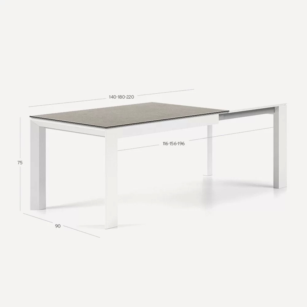 Mesa Bea 140cm extensible