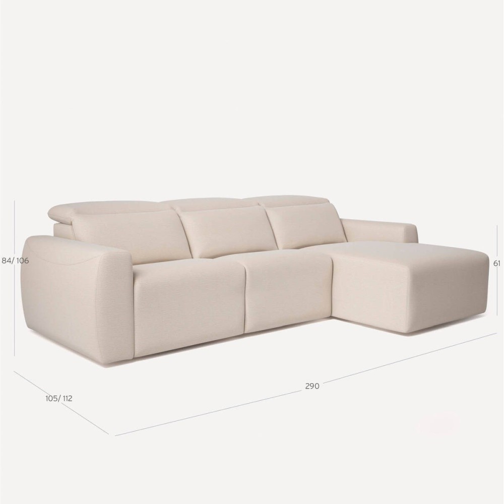 Sofá Milano Chaiselongue Dch L290cm