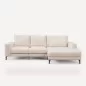 SOFA VELVET FIJO CHAISELONGUE DERECHO L272xP105/175xH97 cm. WEB