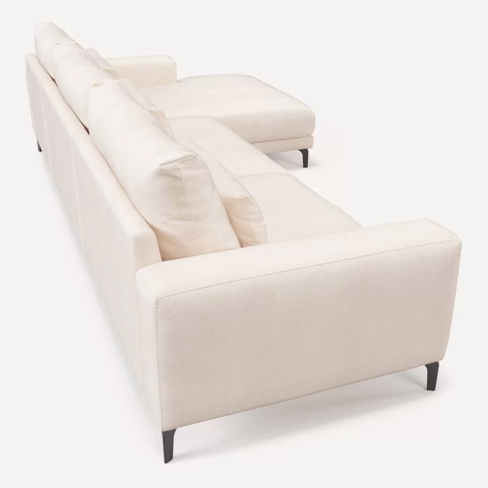 Sofà Velvet chaiselongue Dre. L352 cm.