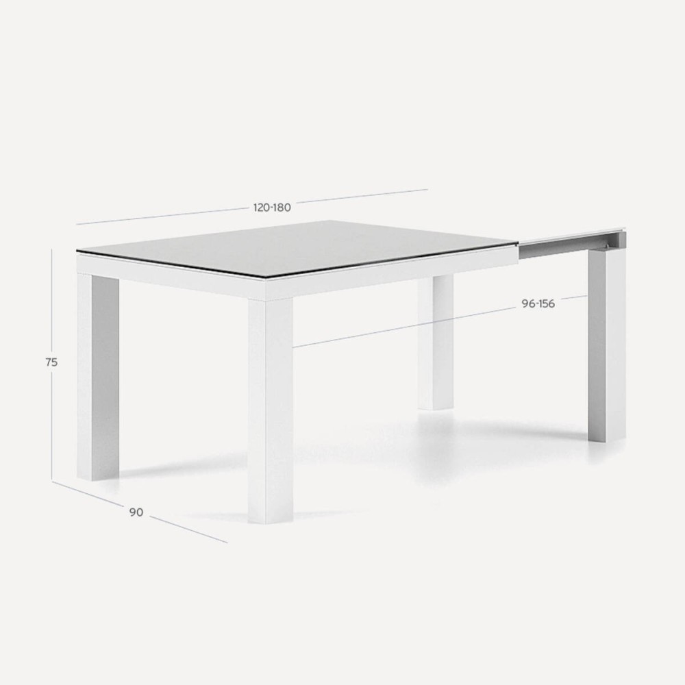 Mesa Syros 120cm extensible