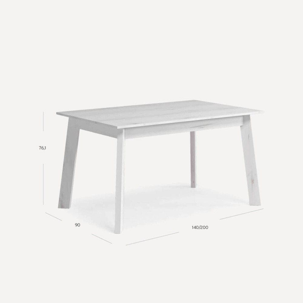 Mesa Odin 140cm extensible