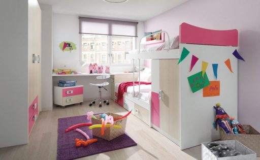 Habitaciones infantiles con literas. Literas Niu de Kibuc