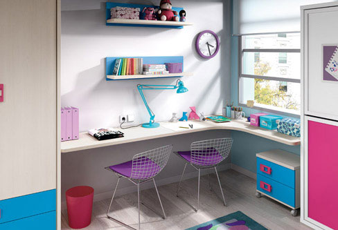 Trucos para decorar habitaciones infantiles. Dormitorio Niu de Kibuc.