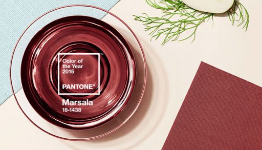 El color Pantone 2015 es Marsala. Descubre cómo usarlo en decoración.