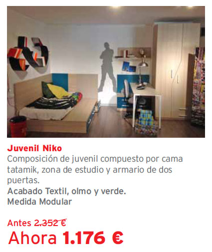 Liquidación de exposiciones de muebles Kibuc. Tienda Kibuc Martorell