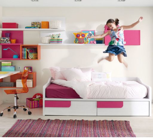 Trucos para diseñar una habitación infantil. Dormitorio infantil Ringo colorista