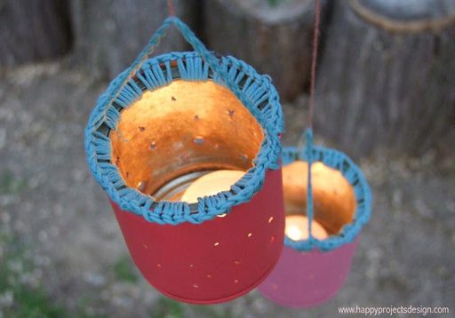 Diy farolillos. Cenas de una noche de verano.