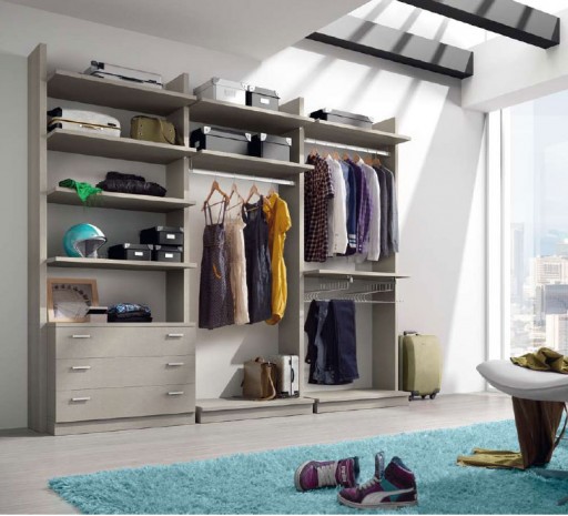 Ideas para organizar el vestidor