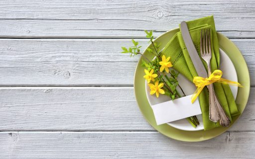 Ideas inspiradoras para decorar tu mesa. Flores